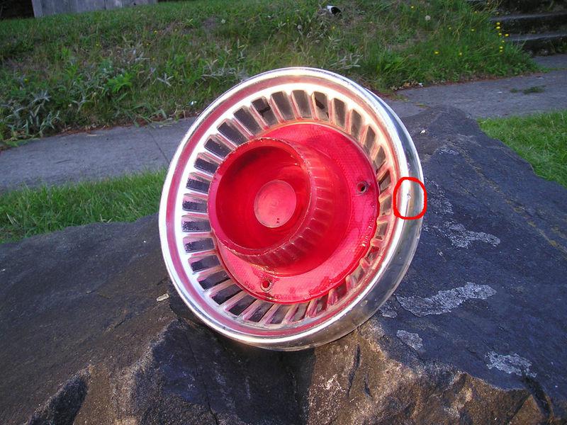 1962 Ford Falcon tail light bezel and lens, US $55.00, image 2