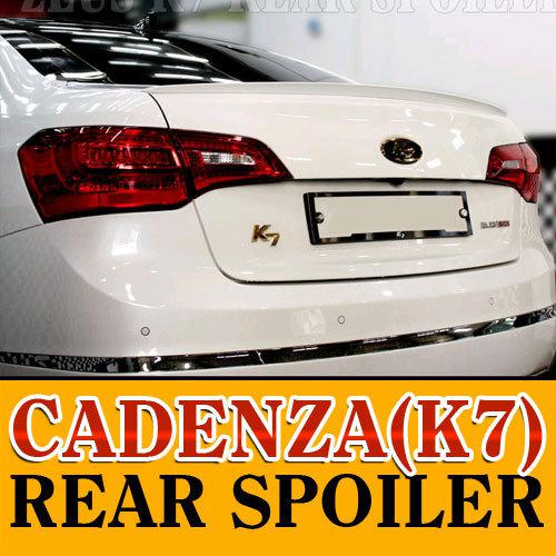 Find KIA CADENZA (K7) Rear Trunk RIP SPOILER Painted Body OEM Color in