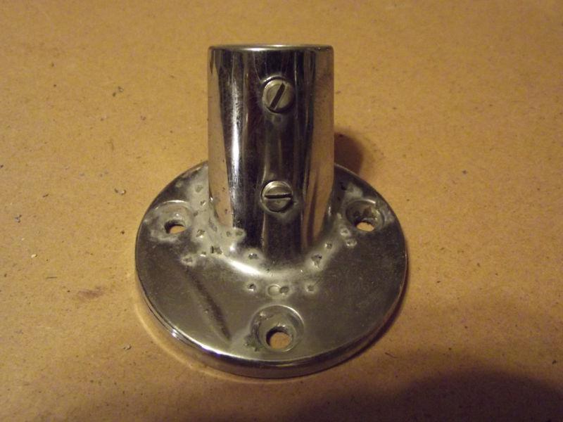 Round base rail fitting 60°, for 7/8"tubing