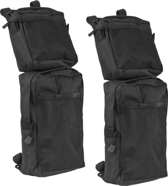 (2) new waterproof atv fender pack bags-quad-4 wheeler (62107)