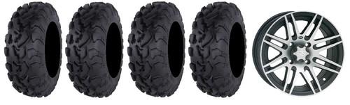 Itp ss316 14" wheels machined 30" bajacross tires can-am commander maverick