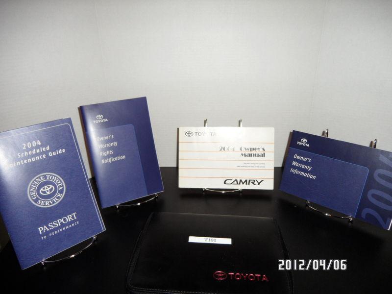2004 toyota camry oem owners manual--fast free shipping to all 50 states