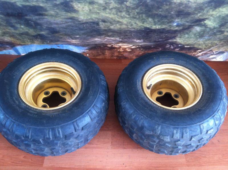 1985 1986 honda 250r atc oem hirata wheels with ohtsu tires 85 86 atc250r