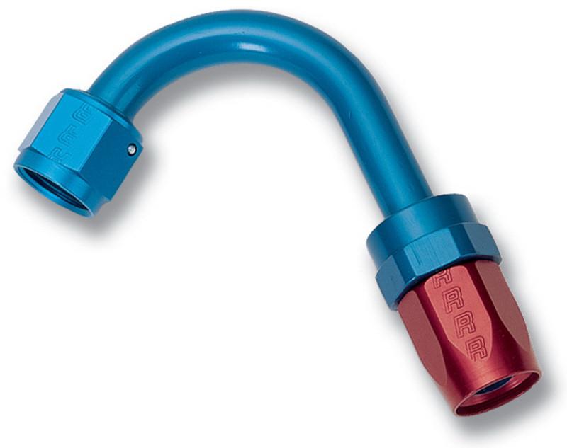 Russell 613220 full flow swivel hose end; 120 deg. end