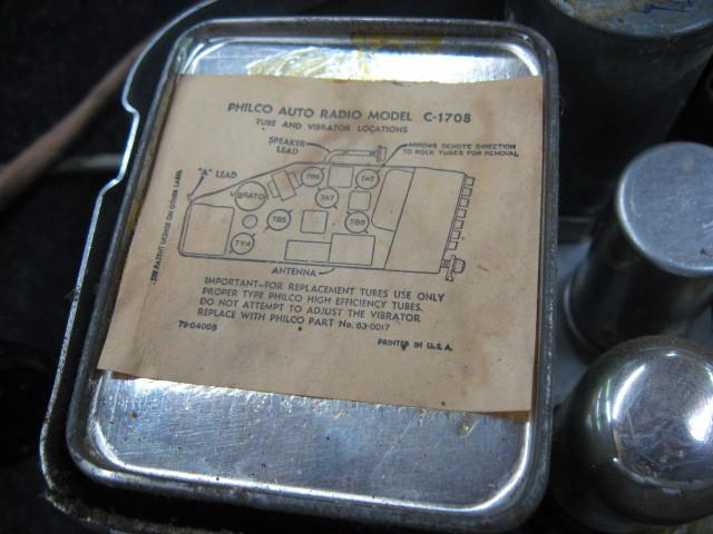 1940 -42 MOPAR RADIO DODGE PLYMOUTH CHRYSLER DESOTO, US $99.99, image 7