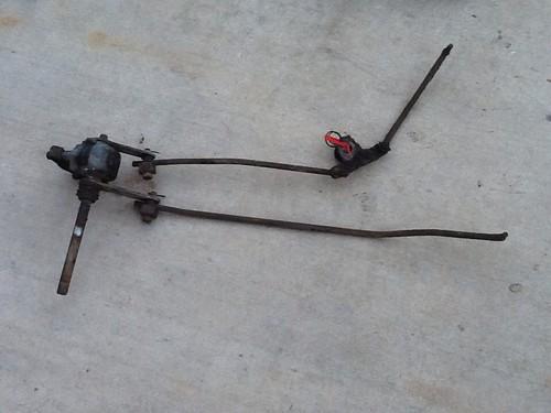 Chevrolet truck 3 speed shift box and linkage,1947,48,49,50,51,52,53,54