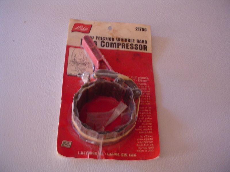 Lisle low friction wrinkle band ring compressor – 21700 – new – usa