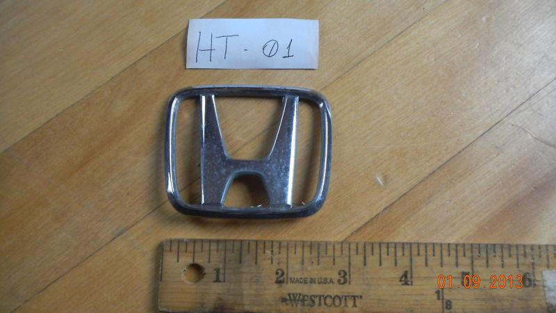 Ht-01 honda genuine trunk rear emblem ornament badge symbol  