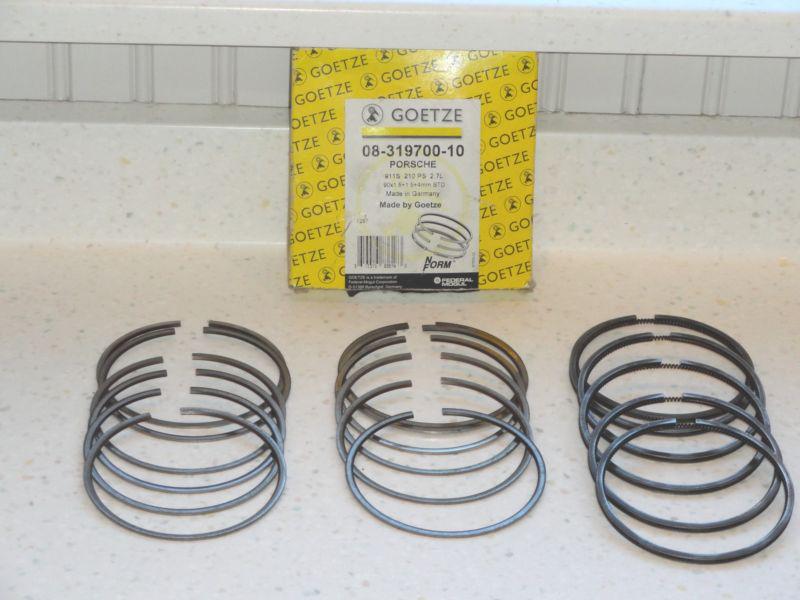  complete set of porsche 911 piston ring goetze 2.7 std 90mm