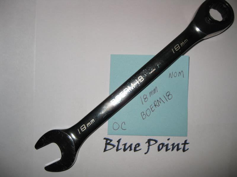 Blue Point BOERM 18 mm Metric Ratcheting Box Wrench Nice, US $19.99, image 2