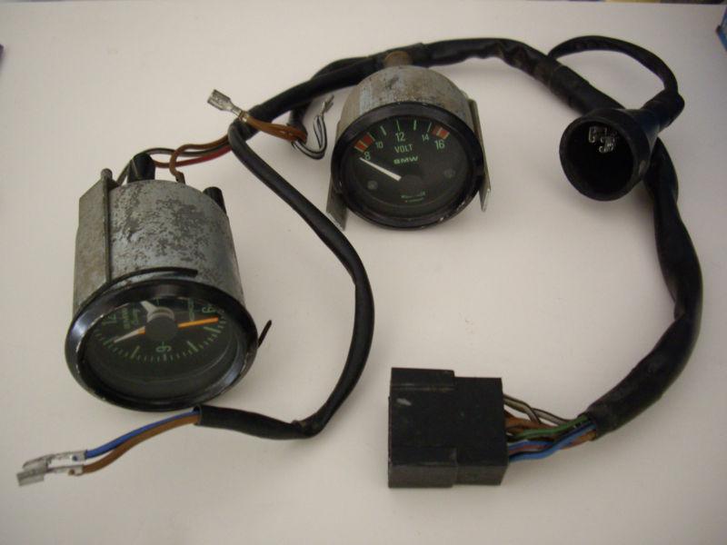 BMW Moto Meter Clock and Voltmeter with wiring harness, US $99.99, image 4