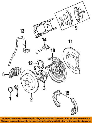 Mopar oem 5204272ab brake-wheel stud