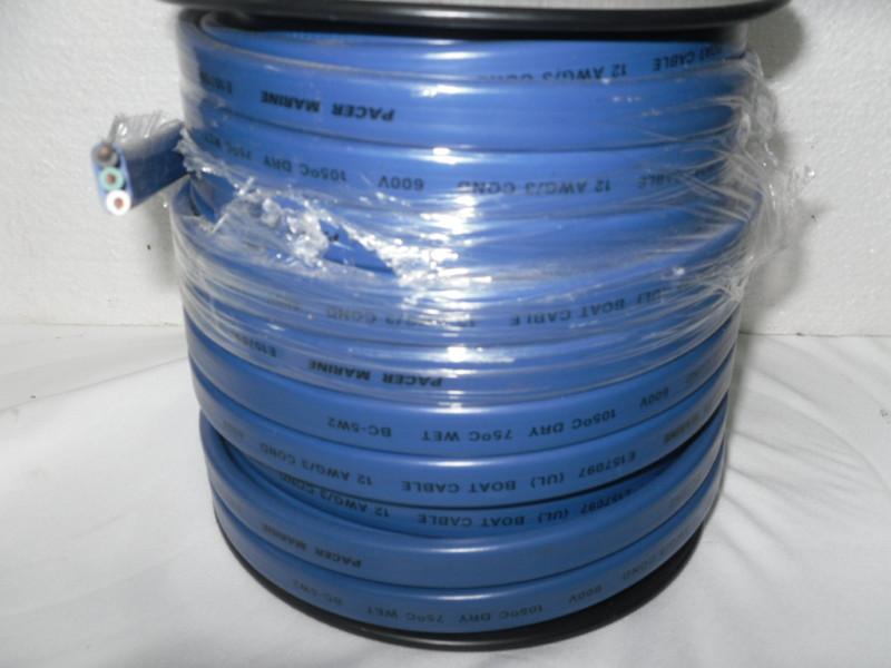 100 ft pacer marine tinned 12awg/3 boat wire