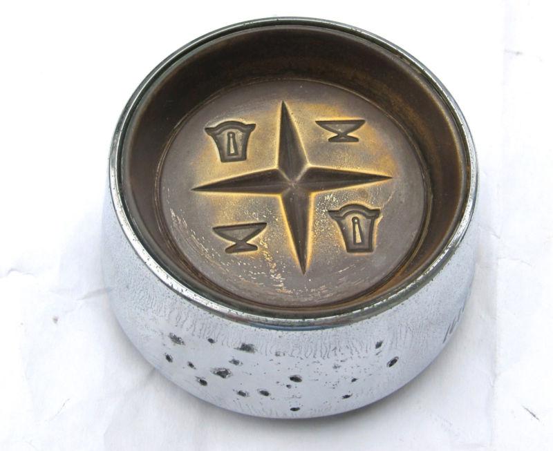 Vintage 1955 - 1956 de soto chrome horn cap , pt. # 1616767 !!!!!