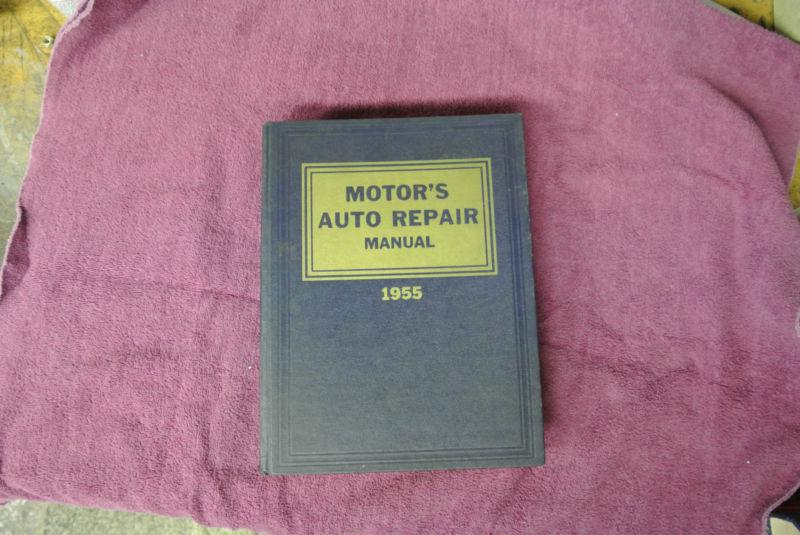 Find 1955 VINTAGE MOTORS MANUAL IN FINE CONDITION! in Passaic, New