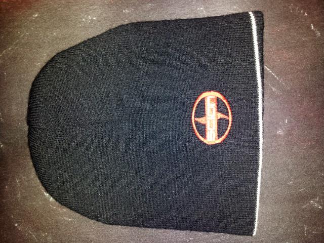 Toyota scion beanie cap official black / red
