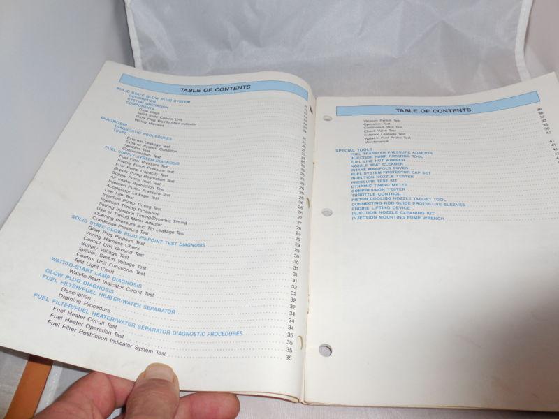 1988 Ford 7.3L Diesel Engine Service F-250,F,E-350,Super duty,Heavy truck manual, US $10.00, image 3