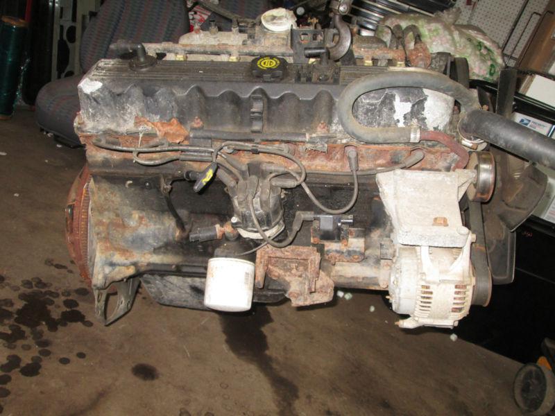 Find Jeep Wrangler YJ TJ 1991 hi output 4.0 Fuel injected complete engine motor 141K in Oxford