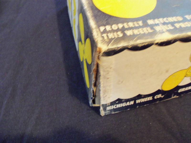 Michigan Wheel Prop: Fits '55-'57 Attwater '56-'59 Firestone, Corsair, Hiawatha, US $39.95, image 4