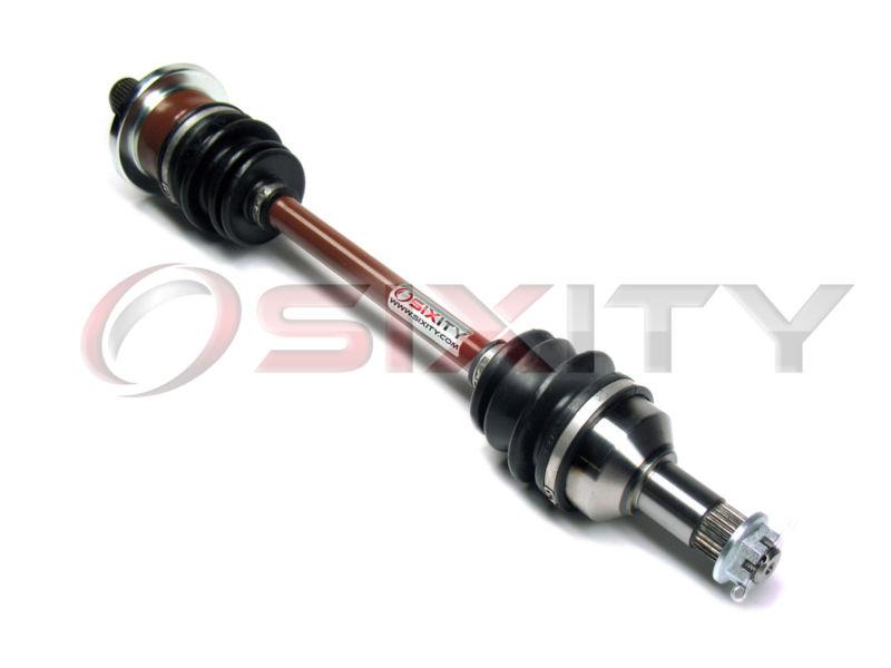 2009 arctic cat 650h1 xt650 prowler 4x4 rear left driver side atv axles un