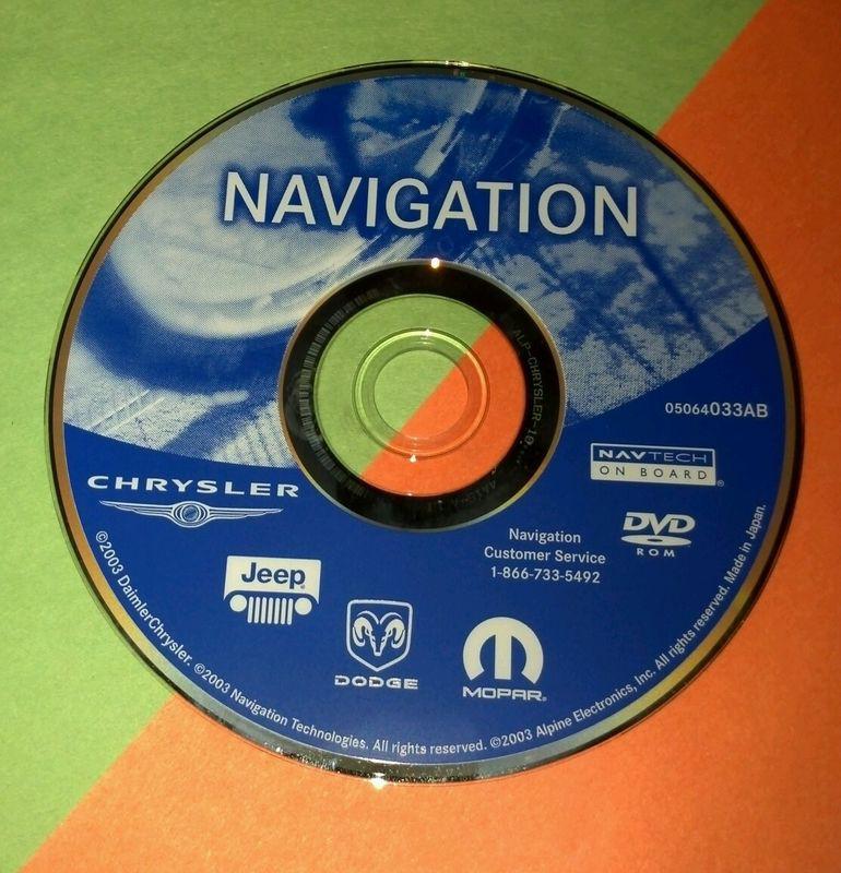 033ab navigation dvd 2004 2005 jeep liberty grand cherokee