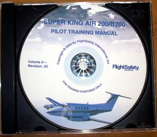 Beechcraft Super King Air 200 & B200 Pilot Training Manual CD Volume 2, US $32.43, image 2
