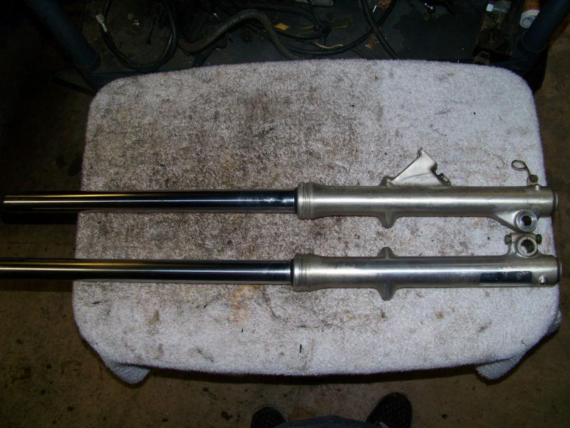 1981 yamaha xv750 xv 750 virago front forks shocks