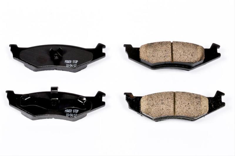 Power stop brake pads evolution clean ride ceramic rear chrysler dodge eagle