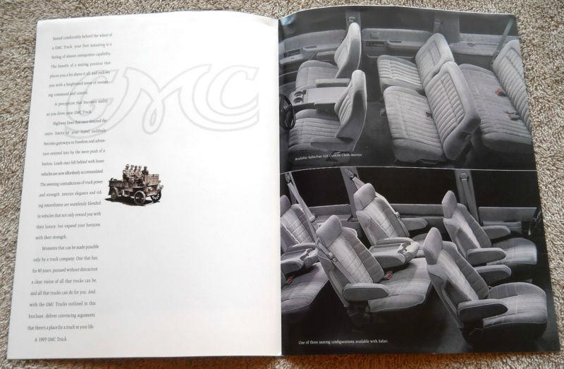 1993 GMC TRUCKS FULL LINE Brochure Sierra Typhoon Sonoma Yukon Jimmy Safari, US $3.97, image 2