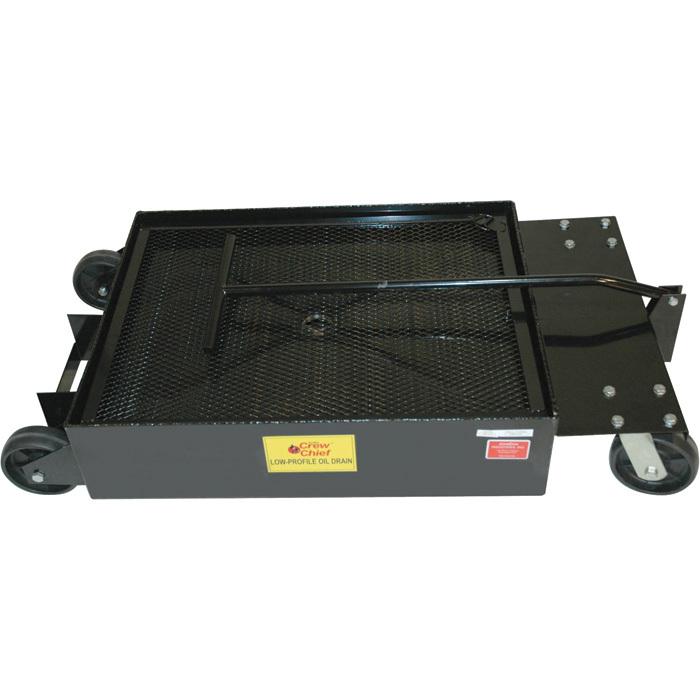 Johndow portable oil drain -17 gallon, 9in high, # jdi-lp4