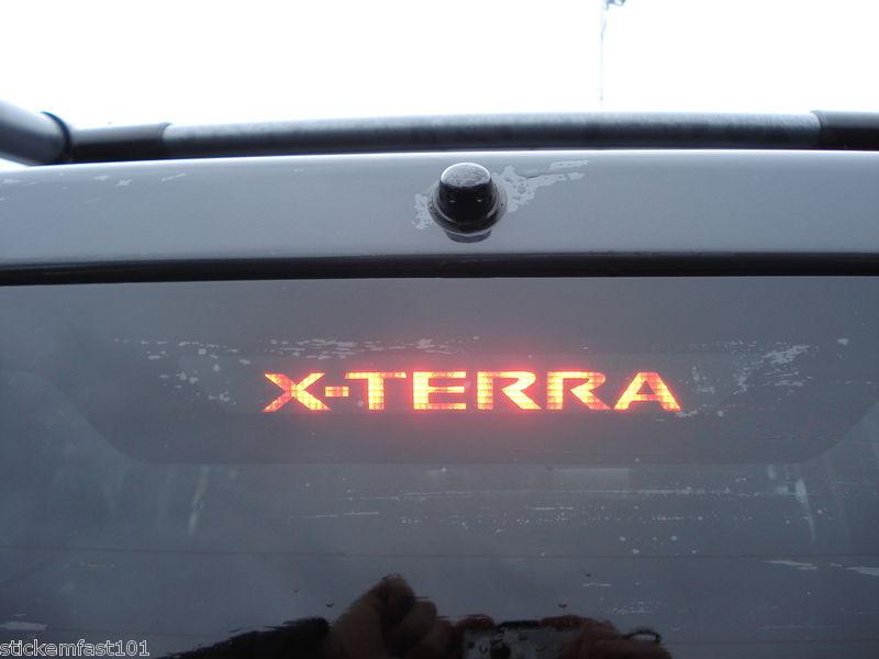 Find Nissan Xterra 3rd brake light decal overlay 05 06 07 08 09 2010