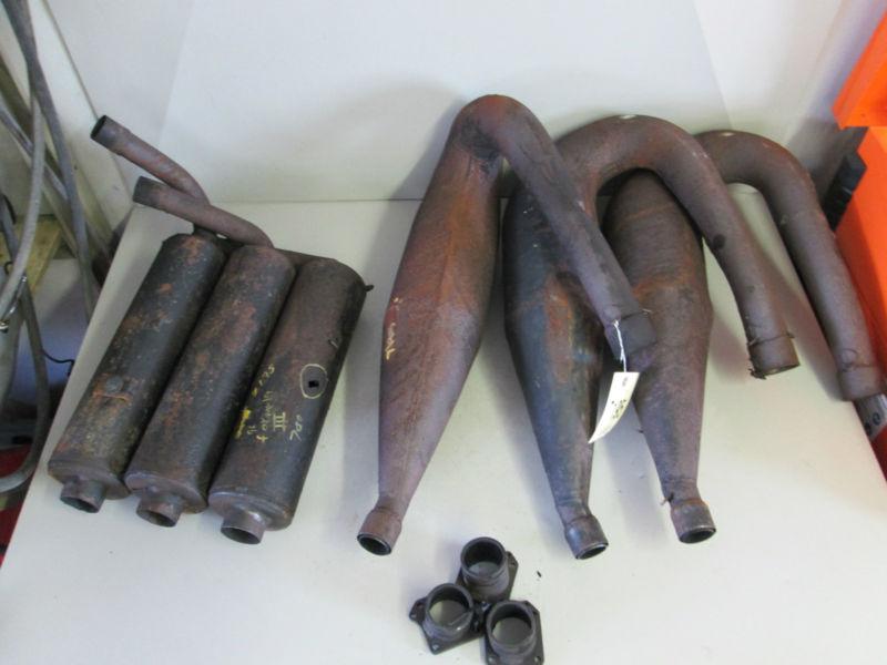 1998 98 ski doo formula iii 3 700 snowmobile psi tripple exhaust # 7195