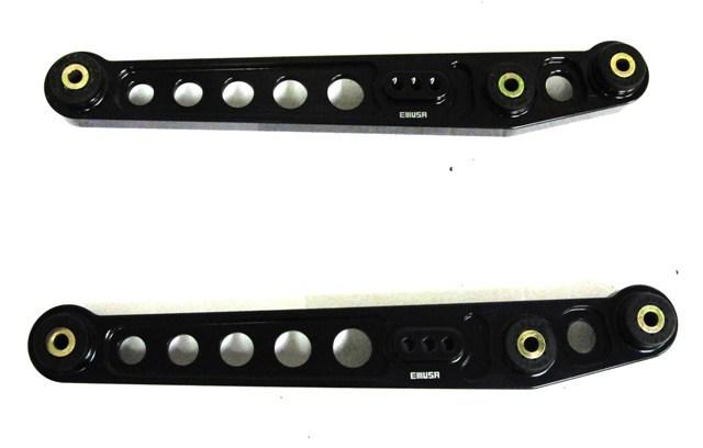 Rear lower control arms honda civic 1996-2000 ek black