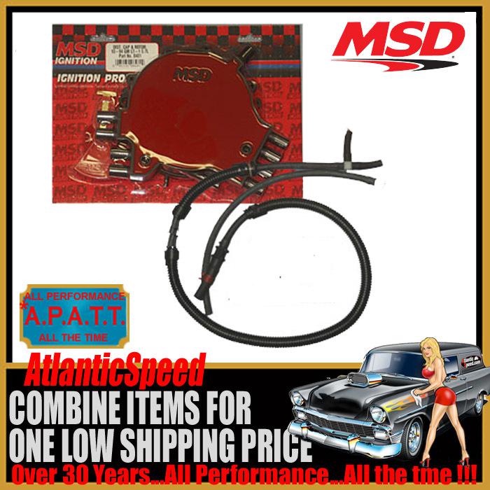 Msd chevy gm 1993 1994 lt-1 lt1 lt1 lt4 distributor cap  & rotor kit