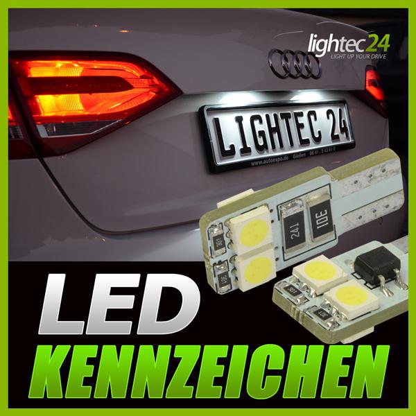 Led registration plate lights xenon mitsubishi outlander 2