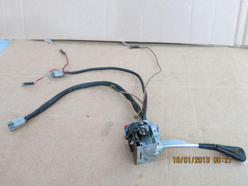 Porsche 911/912 steering column turn signal arm/wiring-1965-67-original
