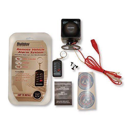 Bulldog security #2010 remote vehicle alarm system ten minute install new