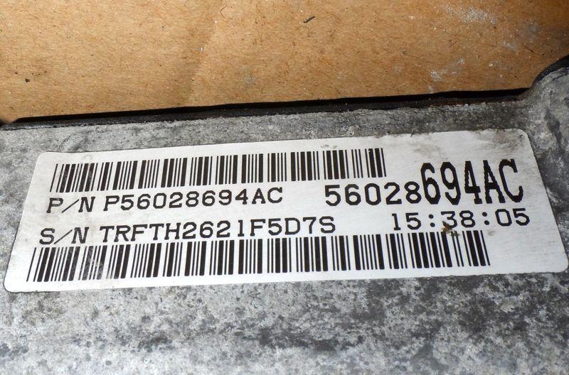 2002 DODGE Durango Dakota Transmission Module P56028694AC, US $29.00, image 2