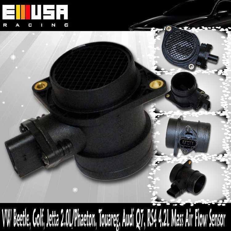  vw beetle 2001-2004 2.0l azg/ vw jetta 2004-2005 2.0l bev mass air flow sensor