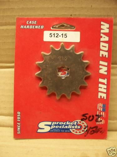Brand new sprocket specialists suzuki lt50 quad 15t front jr50 *b178