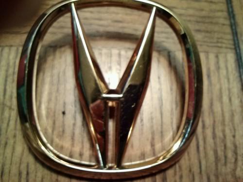 Acura gold  logo emblem driver quality 