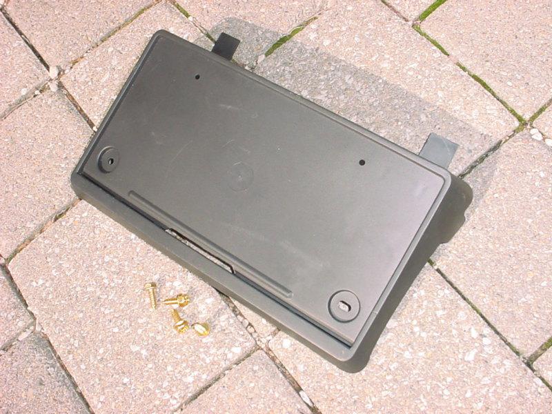  lincoln continental 98-2002 new oem front license plate bracket #f8oz-17a385-aa