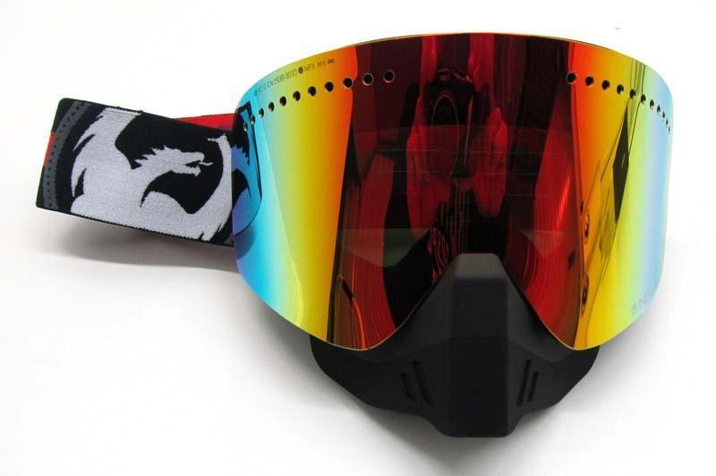 Dragon NFX Snow Snowmobile Goggles - Bullets Black Red w/ Red Ion Lens 722-1550, US $107.95, image 2