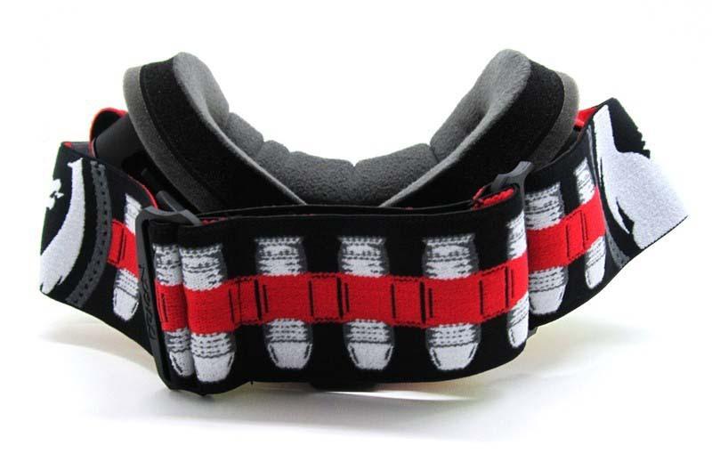 Dragon NFX Snow Snowmobile Goggles - Bullets Black Red w/ Red Ion Lens 722-1550, US $107.95, image 5