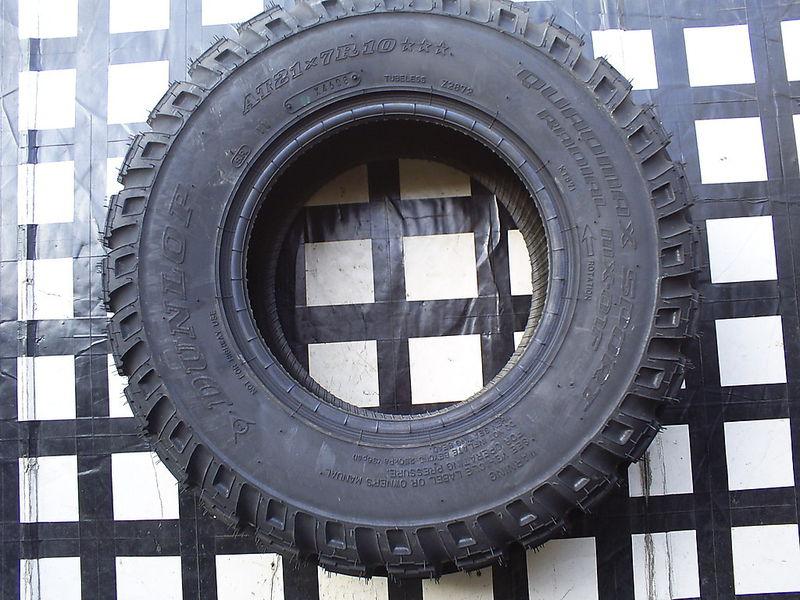 Find 2 NEW ATV TIRES 21 7 10 DUNLOP QUADMAX SPORT RADIAL 6 PLY FRONT
