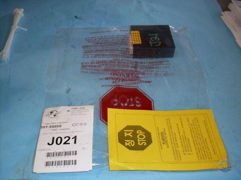 Transfer case bcm/ecu tundra 921699 05 06 t-case ecu 89533-34080