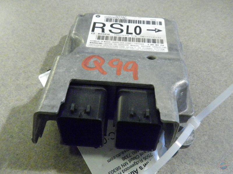 Air bag bcm/ecu caravan 967378 05 airbag ecu gd bags 04606927ab