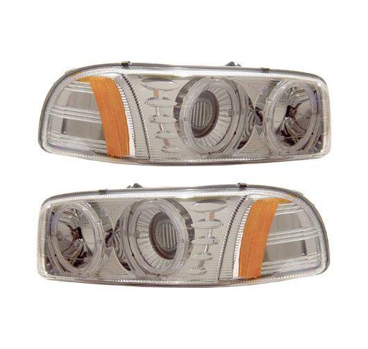 Anzo set of 2 headlight lamp left & right side new clear lens yukon 111191