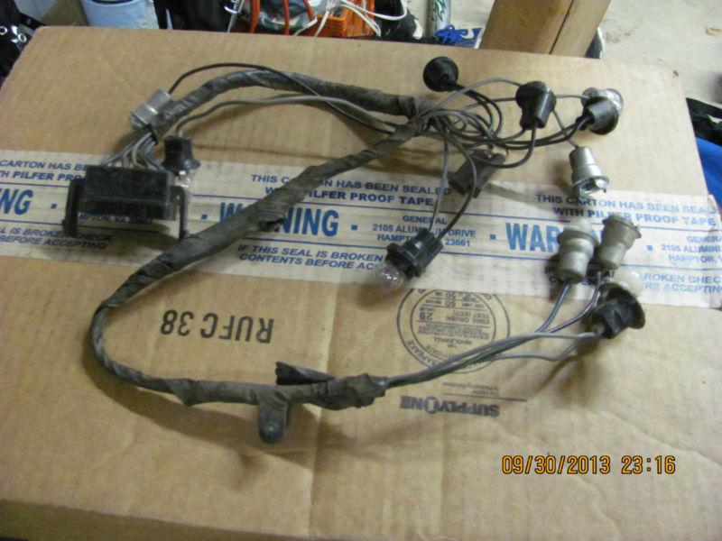 65-66 impala instrument cluster wiring harness gm