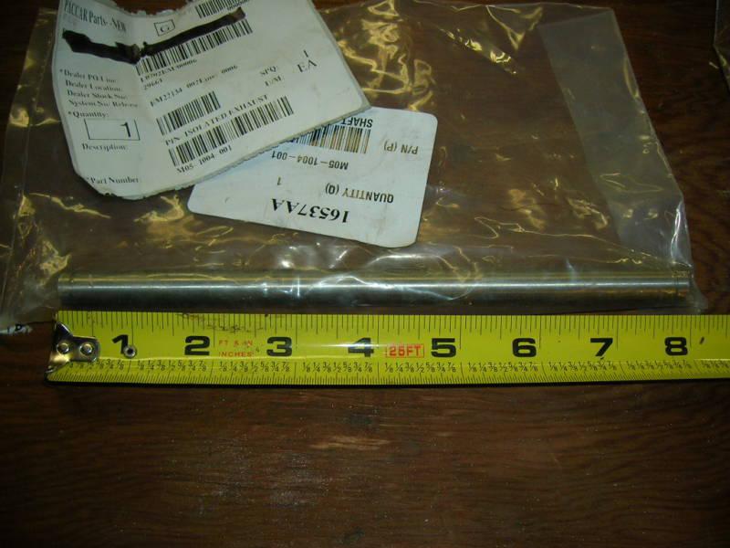 Find ( 1 ) Peterbilt 16537AA EXHAUST ISOLATOR SHAFT NO RESERVE